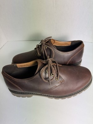 Dunham Men's Royalton Oxford CG7647 Lace Up Leather Shoes Brown Size 8