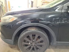 2015 Cx-9 Left Driver Side Fender Color: Black 41w