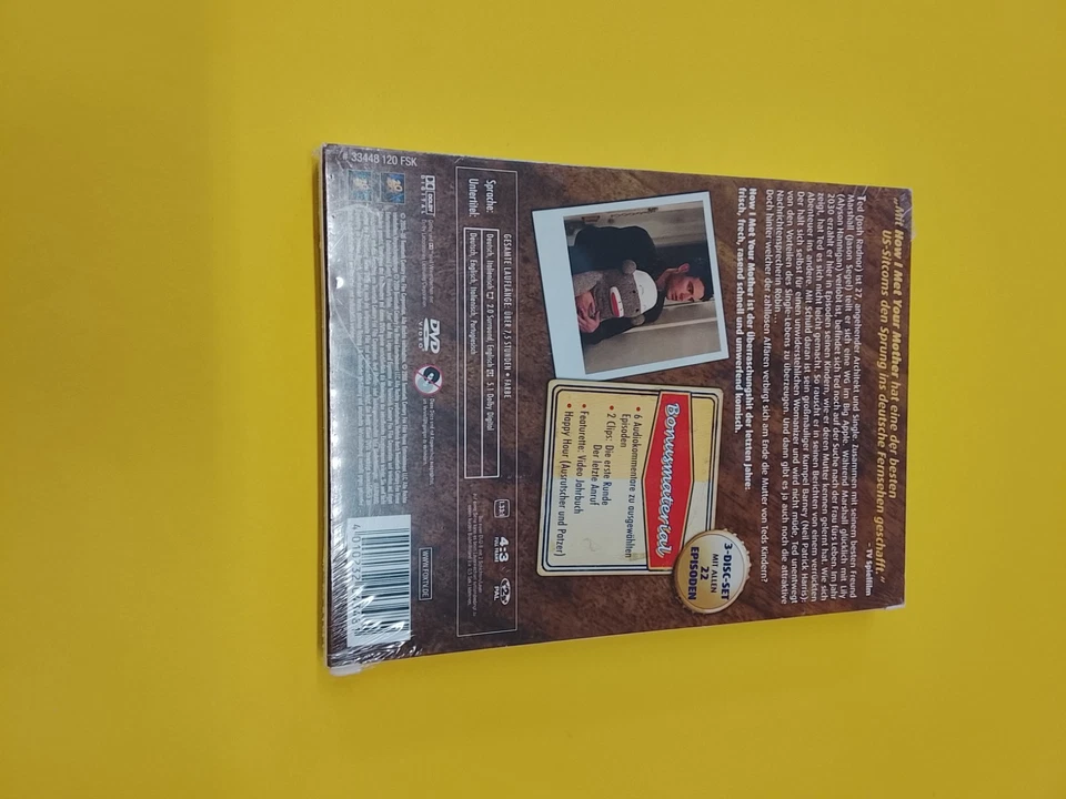 How I Met Your Mother – Staffel 1 DVD (FSK 12) Bonus Deutsch/Engl UT PAL - Bild 2 von 2