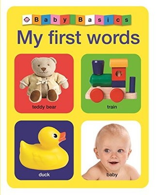 Baby Basics - My First Words by Priddy, Roger Hardback Book The Fast Free