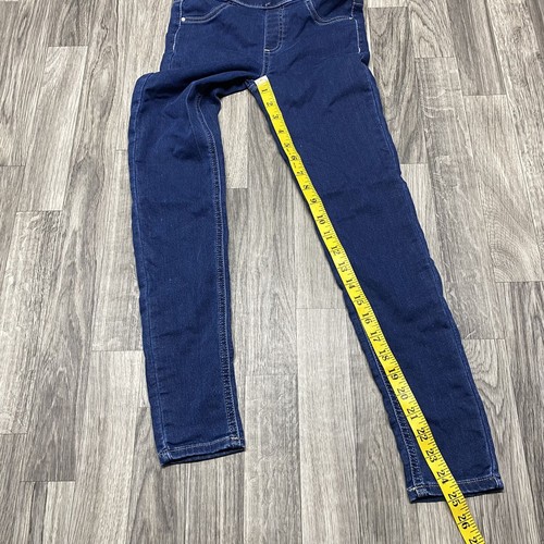 GUESS Jegging Low Rise Dark Wash Blue Denim Pull On Jeans Girl's Size 10 - Picture 7 of 12
