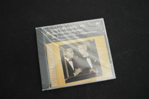DIMITRI MITROPOULOS MENDELSSOHN SYMPHONIES NEW SEALED CLASSICAL CD!