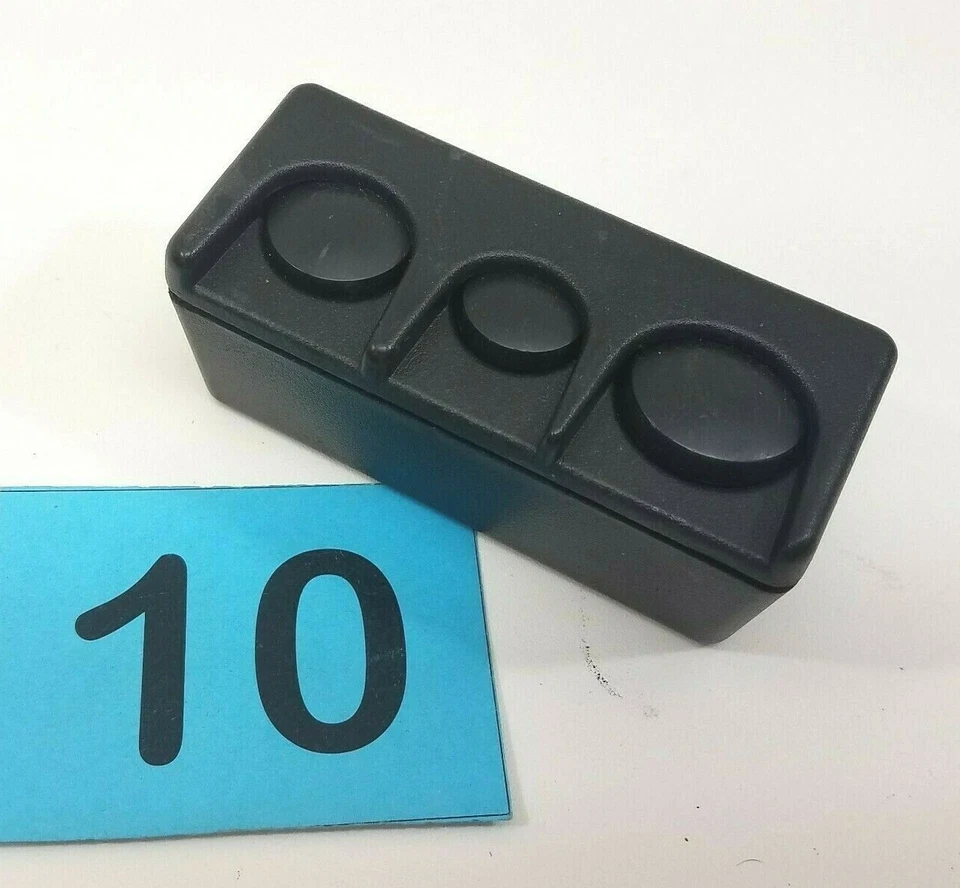 82-02 Camaro Firebird Black Plastic Center Console Coin Holder Insert — 第 3/3 张图片