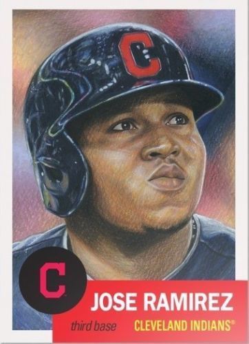 2018 Topps Living Jose Ramirez #20 Indians / Dom Republic - 1953 Design - Bild 1 von 1