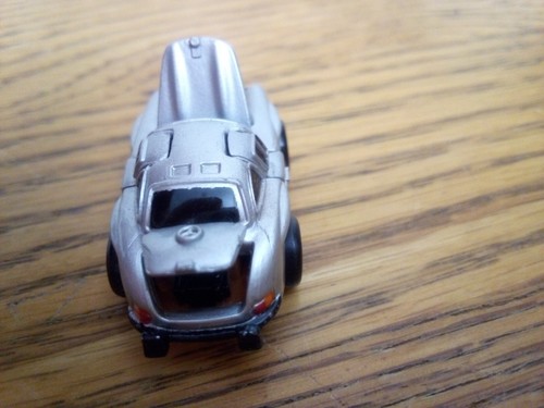 Vintage Galoob Micro Machines PORSCHE 959 Deluxe argento porte aperte/cappuccio/baule - Foto 4 di 7