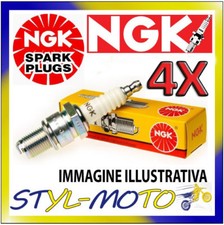Kit 4 Bougies NGK SPARK PLUG JR9B Suzuki GSF 1200S Bandit 1200 2000