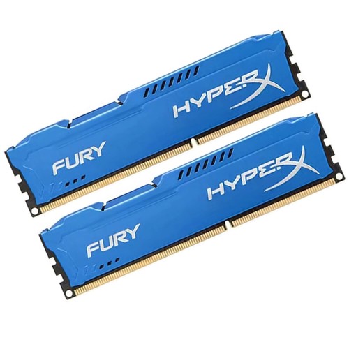 HyperX Fury 8GB Kit 2x 4GB DDR3 1600MHz PC3-12800U HX316C10F/4 PC Desktop Memory - Picture 2 of 9