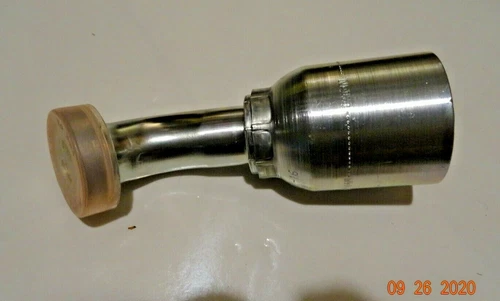 NEW EATON 6-SPIRAL-16 45 DEG. HYDRAULIC CRIMP FITTING 