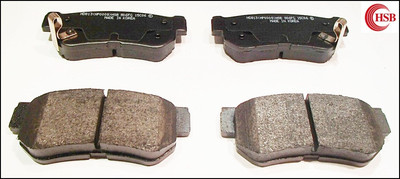 HSB Rear Brake Pads (HD813)