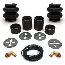 Universal Rear Air Suspension Bracket Kit With 2600lb Bags Line Fittings