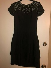 ted baker looez dress black