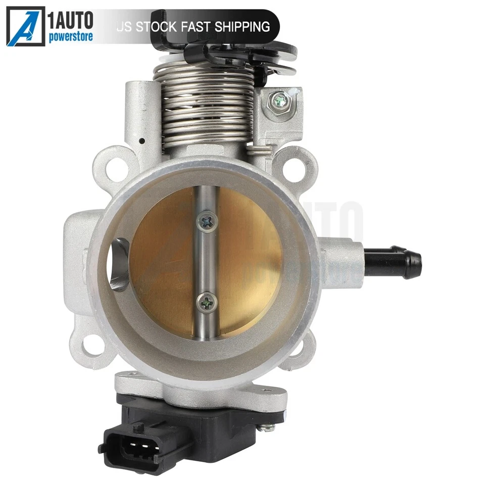 Cuerpo del acelerador apto para Kia Spectra5 2003-2010 Hyundai Tucson Elantra Tiburon 2,0 L Foto 2 de 4