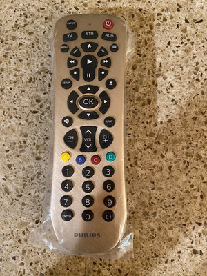 Philips Universal Remote Control Replacement Gold SRP3219G/27-1 New in Box
