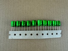 10 New Nichicon Muse 47 uf 25v Bipolar Radial Capacitors 2024 UES Non-Polar