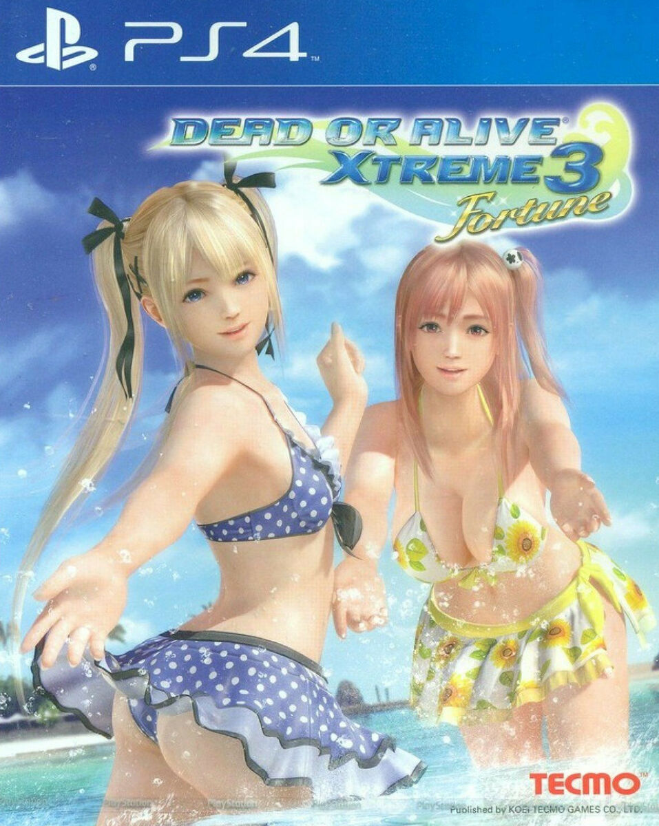 Dead or Alive Xtreme 3 Fortune Sony PS4 Rare Anime Beach Volleyball Sports  Game