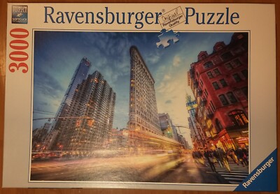 Ravensburger Puzzle 3000 Teile: Flat Iron Building 17 075 3  2017