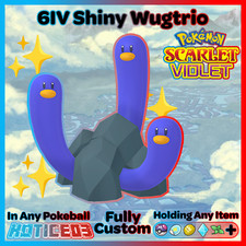 ✨ Shiny Wugtrio 6IV ✨ Pokemon Scarlet & Violet 🚀 Fast 🚀