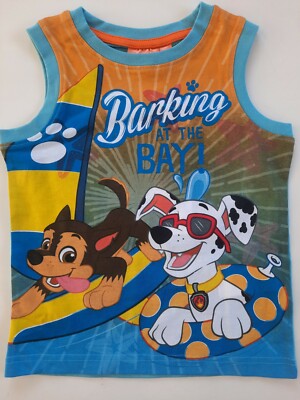 T-Shirt Ärmelos Paw Patrol Nickelodeon Größe  116 