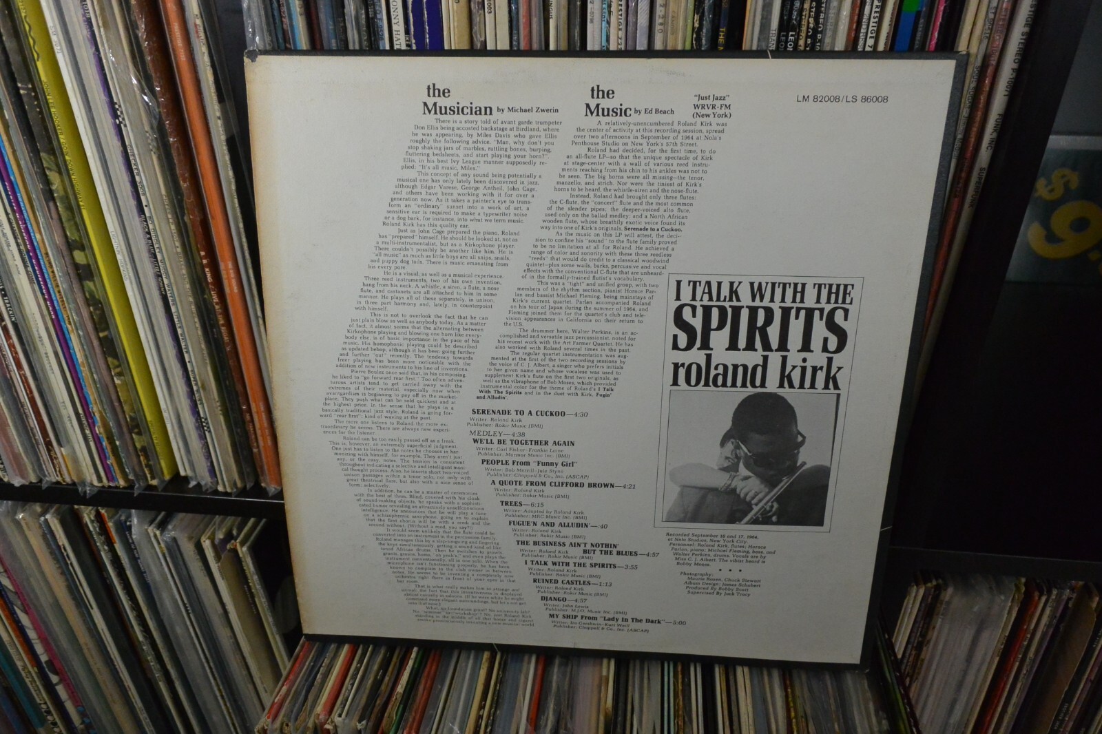 Roland Kirk I Talked With The Spirits Limelight Rare 1964 Appears Unplayed!  NM