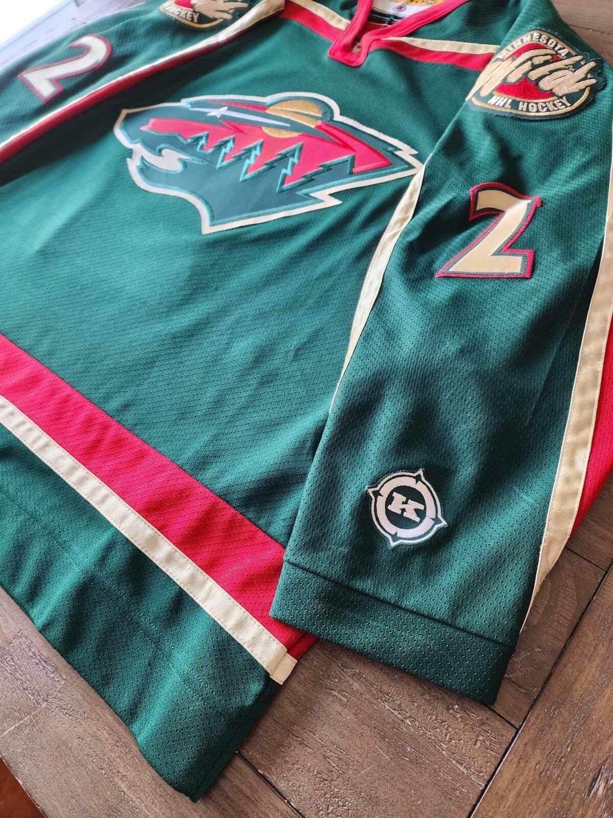 Vintage Koho Minnesota Wild 2 Official NHL Home Jersey Adult XXL eBay
