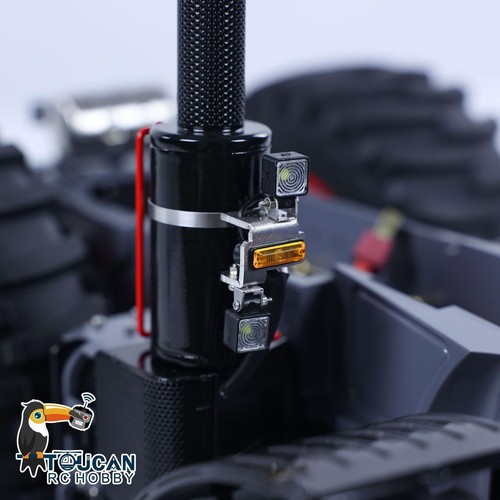 1/16 LESU Metal Chassis 4X4 Assembled Painted DIY for 1050 RC Tractor Model - Picture 15 of 20