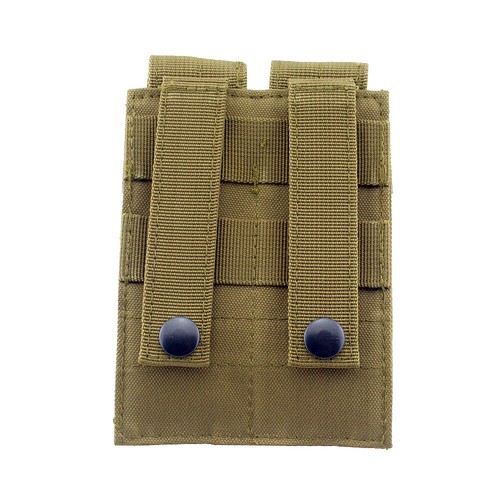 Tactical Molle Doppio Marsupio Porta Pistola Mag per Caccia US STOCK - Foto 5 di 14