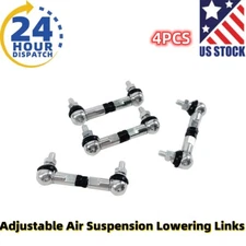 4pcs Adjustable Air Suspension Lowering Links for Porsche Cayenne 2003-2018 US
