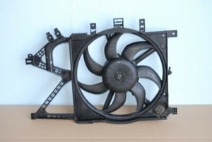 Lüfter Motorkühlung Opel Corsa C 1.2 Z12XEP TYC 825-0007