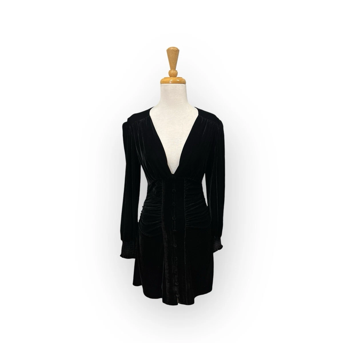 Zara Women's Long Sleeve Velvet Dresses for sale | eBay