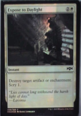 Expose to Daylight - Ravnica Allegiance: #8, Magic: The Gathering - Foil Lp R249