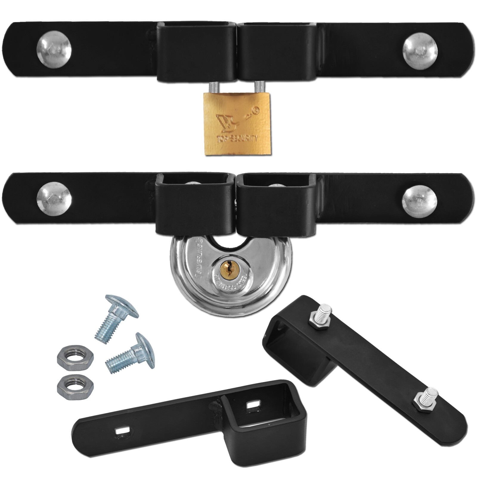 High Security Shed Van Door Gate Lock Bracket Hasp including Fixing eBay