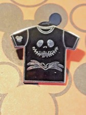 Disney 2011 Hidden Mickey Series T-Shirt Collection Jack Skellington Pin