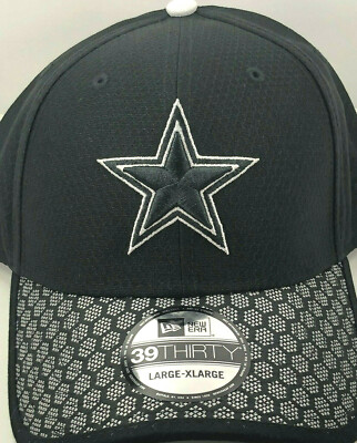 Authentic DALLAS COWBOYS New Era Onfield 39Thirty/ BLACK / NWT Reg Price $34