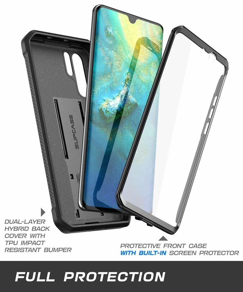 SUPCASE Huawei P30 Pro Unicorn Beetle Pro Case Cover+Screen Protector Kickstand - Image 3 of 4