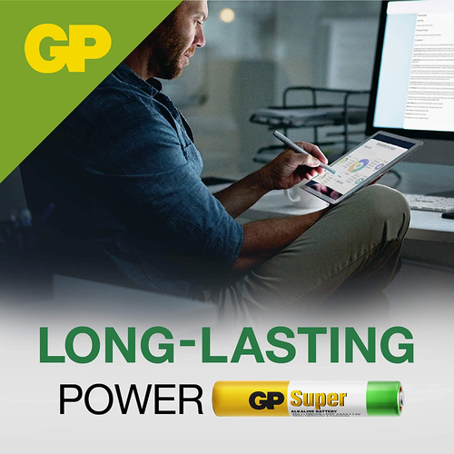 2x GP AAAA LR61 Batteries MN2500 E96 1.5V Super Alkaline Longest Lasting New - Picture 7 of 13