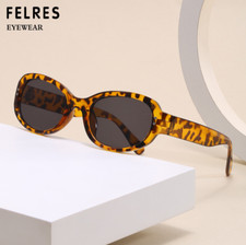 Women Oval Fashion Sunglasses Outdoor Driving Party Shade Glasses UV Protection