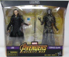 Marvel Legends Series Avengers Infinity War Loki & Corvus Glaive Pack
