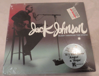New Sealed - CD Jack Johnson - Sleep Through The Static 