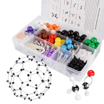 Molecular Model Kit 444 Pcs Organic Molecular Chemistry Set Atom Element Model