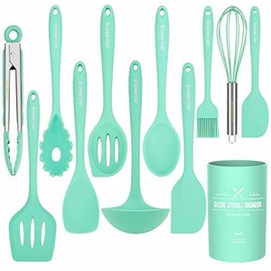 Kitchen Utensil Set 12 Cooking Utensils Set Colorful Silicone Kitchen Utensil 824917754883 Ebay