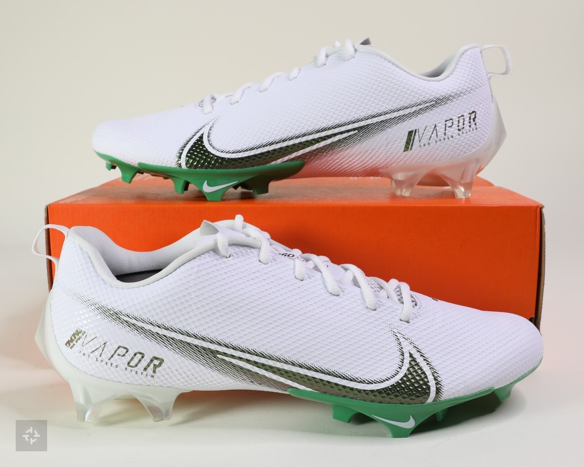ナイキ　シューズ　ベイパーエッジスピード360 ホワイト／グリーン　28cm Nike Vapor Edge Speed 360 Oregon Ducks Team Issued Football Cleats