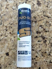 Bostik DUO-SIL Urethane Acrylic Sealant & Adhesive Caulk 10-oz Silver Ash 2502