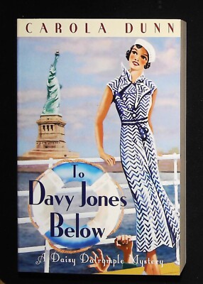 Carola Dunn To Davy Jones Below -  Book New Paperback