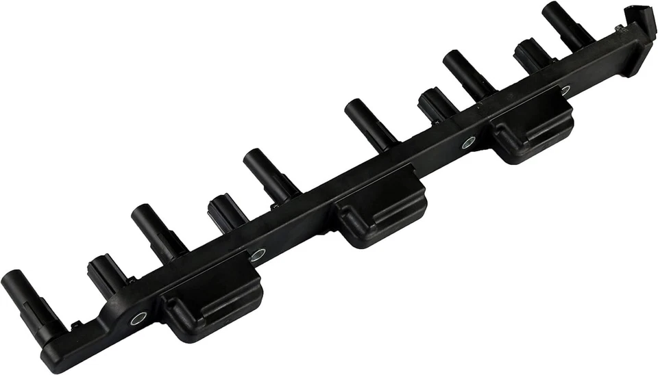 1x Bobina de Ignição + 6x Vela de Ignição NGK Para Jeep Cherokee Wrangler 01-04 4.0L L6 - Imagem 2 de 4