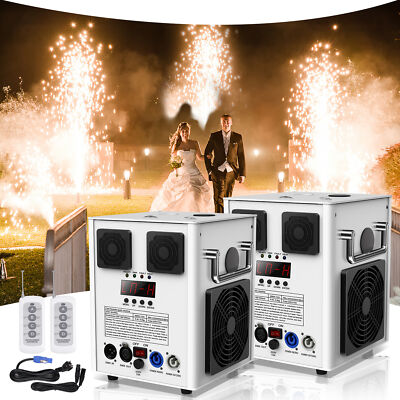 700W Cold Spark Machine DMX512 Firework Stage Indoor Wedding Outdoor Party