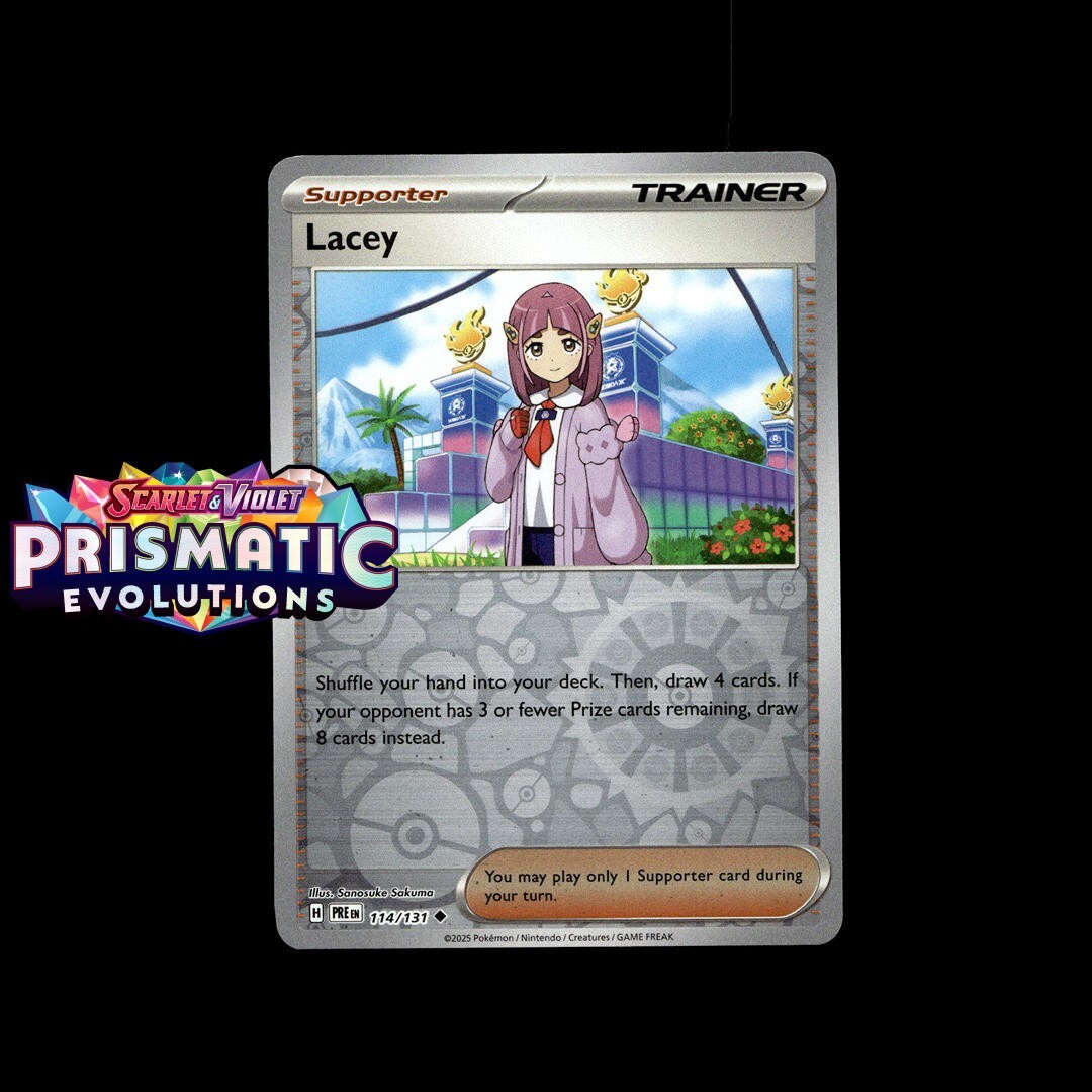 Pokemon Prismatic Evolutions: Choose Your Card! Reverse Holo/Holo EX Full Art NM