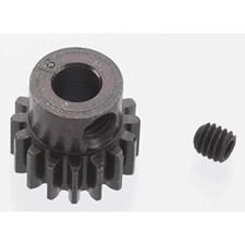 Robinson Racing Blackened Steel 32P 16T 5mm Bore Pinion Gear RRP8616 0.8M