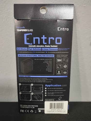 Entro Samsung Galaxy A71 HD Clear Transparent 9H Tempered Glass Screen Protector - Picture 6 of 8