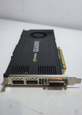 Nvidia Quadro K4200 Graphics Card 2x DisplayPort 1x DVI. GDDR5. 4GB