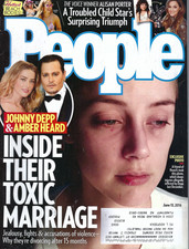 People Magazine - June 13 2016 Johnny Depp & Amber Heard Alisan Porter